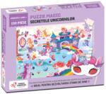 Chalk and Chuckles Puzzle magic - Secretele unicornilor (100 piese) Puzzle