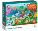 dodo Puzzle - Minunatele animalute din padure (60 piese) Puzzle