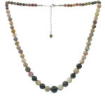  Turmalin nyaklánc, növekvő gyöngyökkel