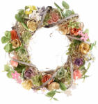 Decorer Coronita Flori artificiale lemn 31 cm (A51.54.91)