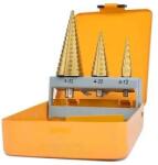 TOLSEN TOOLS Свредла стъпаловидни комплект (борчета) 3 бр. , 4-32 мм. , tolsen (75878)