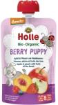 Holle Piure de mere, piersici si fructe de padure pentru copii, + 8 luni bio 100g