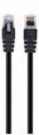 Compatibil Cablu UTP Retea, Lungime 0.25m, Negru, Cat5e (CUTPN25)