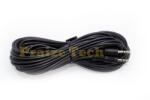 Compatibil Cablu Jack 3.5 Stereo Tata-Tata, 10m Lungime - Tip Male-Male pentru Telefon, Calculator (CJTT10M)