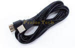 Compatibil Cablu USB A Tata-Mama Negru, Versiune 2.0, 3 M Lungime - Prelungitor Extensie USB Tip Mama Tata (CUTAA3N)