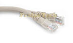 Compatibil Cablu UTP Retea, Gri, Ethernet Cat 5e - Cablu Patch de Internet cu Mufa, Conector RJ45 (CTPN025)