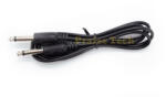 Compatibil Cablu Jack 6.3mm Mono Tata-Tata, 2m Lungime - Tip Male-Male pentru Mixer, Amplificator (CJ6TT2)