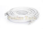 Compatibil Cablu S FTP Retea Cat6, Lungime 10m, Gri, Ethernet (CFTP610M)