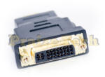Compatibil Adaptor DVI 29 Pini Mama - HDMI Tata, Model Gold, Adaptor pentru Sisteme Video DVI-I sau DVI-A (ADVHDG)