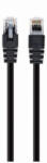 Gembird Cablu UTP Retea, Negru, Gembird, Cat6, 0.5m Lungime - Patch de Internet cu Conector RJ45 (CUT6EX05)