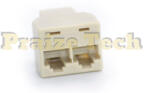 Compatibil Adaptor UTP - 2xUTP, Mama-Mama, 8P8C, RJ45 - Splitter (AUT2UM)