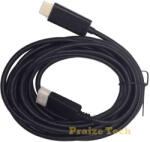 Compatibil Cablu DisplayPort - HDMI 1.4, 5m Lungime - Tip Male-Male pentru PC Gaming, Monitoare (CDPHD5)