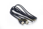 Compatibil Cablu USB Tata A-A, Model Negru, Lungime 1.8m - Cablu USB Tata A pentru Calculator, Consola, Media Player (CUAA18)