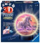 Ravensburger Lovak a parton 3D világító gömb puzzle 72 db-os (11843)