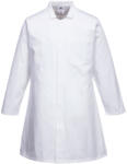 Portwest 2202 Férfi élelmiszeripari köpeny, 1 zsebes Fehér - 4XL (PW-2202WHR4XL) - megatool