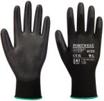 Portwest A123 Latexmentes PU kesztyű - Teljes karton (144 pár) Fekete - XS (PW-A123K8RXS)