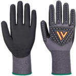 Portwest A715 Grip 15 nitril ütésálló kesztyű Fekete - L (PW-A715K8RL) - megatool