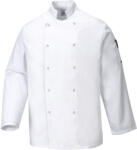 Portwest C833 Suffolk séfkabát Fehér - XS (PW-C833WHRXS) - megatool