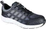 Portwest FT15 Steelite Tove Trainer S1P Fekete/Fehér - 39 (PW-FT15BKW39) - megatool