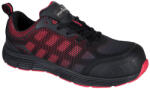 Portwest FT35 Compositelite Ogwen félcipő S1P Fekete/Piros - 41 (PW-FT35BKD41)