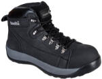 Portwest FW31 Steelite Mid Cut Nubuck védőbakancs SB HRO Fekete - 46 (PW-FW31BKR46)