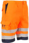 Portwest L043 Hi-Vis könnyű poli-pamut rövidnadrág Narancs/Navy - XXL (PW-L043ONRXXL) - megatool