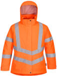 Portwest LW74 Női jól láthatósági téli kabát Narancs - S (PW-LW74ORRS) - megatool
