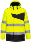 Portwest PW265 PW2 Hi-Vis esőkabát Sárga/Fekete - 3XL (PW-PW265YBRXXXL) - megatool
