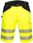 Portwest PW348 PW3 Hi-Vis rövidnadrág Sárga/Fekete - 38 (PW-PW348YBR38) - megatool