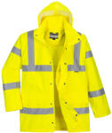 Portwest RT60 Hi-Vis légáteresztő rain traffic kabát Sárga - L (PW-RT60YERL) - megatool