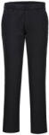 Portwest S235 Női Stretch Slim Chino nadrág Fekete - 38 (PW-S235BKR38) - megatool