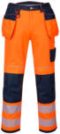 Portwest T501 PW3 Hi-Vis Holster nadrág Narancs/Navy - 32 (PW-T501ONR32) - megatool