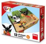 Dino Bing fa mesekocka 12 db-os (16292)