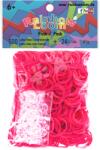 Rainbow Loom Elastice originale Rainbow Loom cu 600 bucăţi roz de la 6 ani (RL7789)