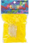 Rainbow Loom Elastice originale Rainbow Loom transparente cu 600 bucăţi galbene de la 6 ani (RL7788)