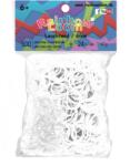 Rainbow Loom Elastice originale Rainbow Loom fosforescente cu 600 bucăţi albe de la 6 ani (RL7795)