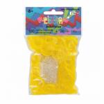 Rainbow Loom Elastice originale Rainbow Loom cu 600 bucăţi galben de la 6 ani (RL7803)