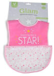 Cangaroo Glam zsebes előke - Rózsaszín - pindurka