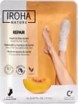 Iroha Nature Peach and Shea Butter lábmaszk, 2 × 9 ml