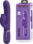 Pretty Love Gigi Twinkled Tenderness 3in1 Licking & Tapping Rabbit Vibrator Purple