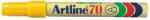 Artline Permanent marker Artline 70, corp metalic, varf rotund 1.5mm - galben (EK-70-YE) - forit