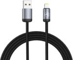Tellur минималистичен USB към Lightning кабел, 3A, 1m, черен (TLL155761)