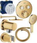 GROHE Készlet fejzuhany Grohe Rainshower 26066GL0, kád és zuhany csaptelep Grohe Grohtherm SmartControl 29119GL0, 26574GL0, 27057GL0, 35600000, 27074GL0, 28362GL0