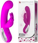 Pretty Love Vibrator Pretty Love Webb, 12 Moduri Vibratii, Silicon, USB, Mov, 21 cm Vibrator