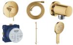GROHE Készlet zuhanycsaptelep Grohe Essence 24057GL1, zuhanyrúd Grohe Rainshower 26603GL0, 26574GL0, 27057GL0, 35600000, 28388GL0