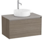 Roca Ona 1 fiókos mosdószekrény 79, 4x45, 7x44, 3 cm, sötét szil A851724511 (A851724511)