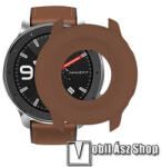 Xiaomi Amazfit GTR 42mm, Okosóra szilikontok, Kávébarna