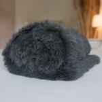 Jerry Fabrics Deka s dlouhým vlasem - Sötétszürke | 150 x 200 cm (FURRY-BLANKET-DARKGR)