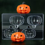 Martellato Matrita 3D Ciocolata, Plastic Rigid, Model Dovleac Halloween, 9 x 8.9 x H 7.75 cm, 120 gr (21MA3019) Forma prajituri si ustensile pentru gatit