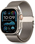 Tech-Protect Milano szíj Apple Watch 44/45/46/49mm, titanium